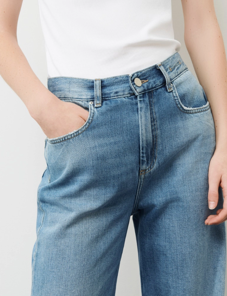Comperare Jeans wide leg Fino Al -80%